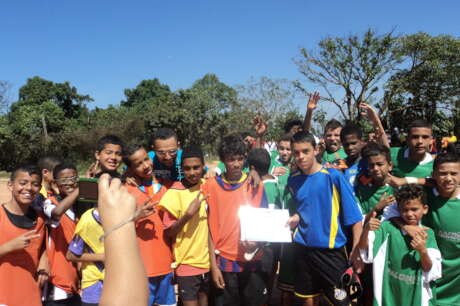 Life skills + Soccer for 350 boys in Brazil