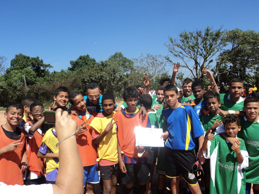 Life skills + Soccer for 350 boys in Brazil