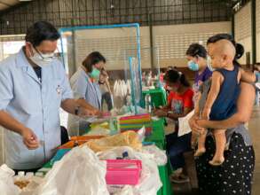 Patients' visit during Mobile Clinic
