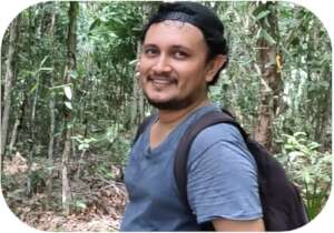 Gabriel in his forest farm