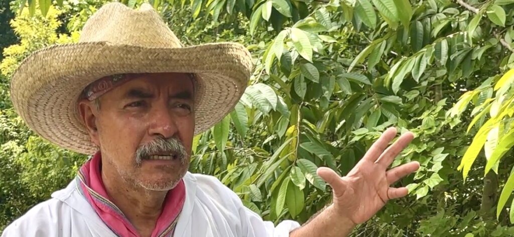 Jose - a vanilla farmer in Veracruz, Mexico.