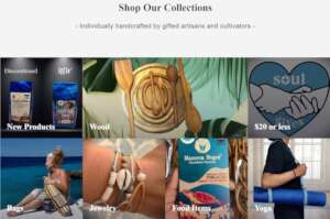 Website now groups products for easier access