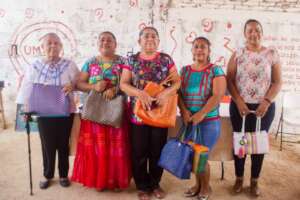 Women bag weavers