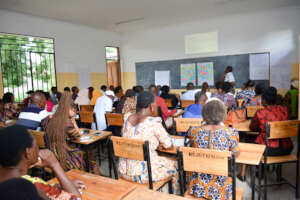 Teacher training in session