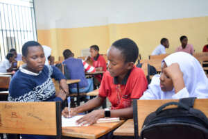 Student training in session