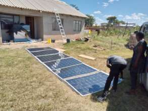 Installing Solar to Off-grid Families in Zimbabwe