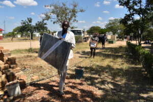 Solar panel sent to Africa