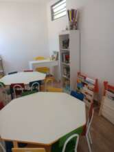 Afro-library classroom - waiting for our pupils!