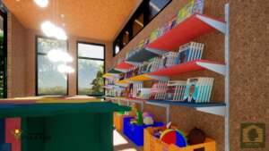 Planned Afro-library container