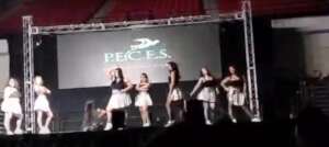 Competing at regional talent show