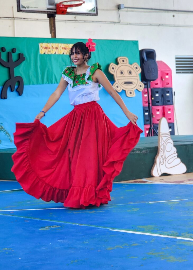 Learning traditional dances