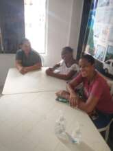 Women at the entrepreneurship workshop