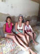 A mother with her children