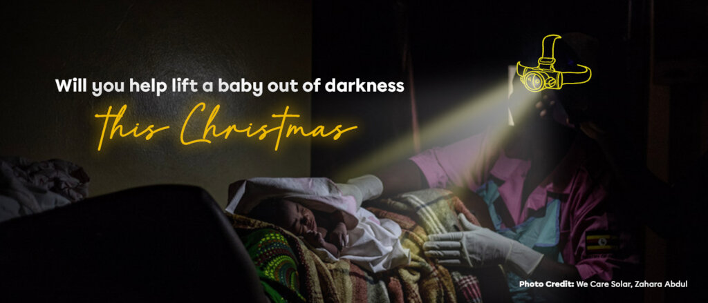 Help lift a baby out of darkness this Christmas