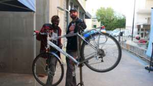 Our bicycle mechanics