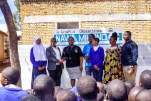 HANDOVER WATER SATION IN SABA SABA PRIMARY