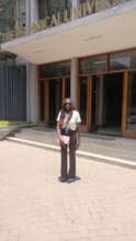 Noellah at school/Technical University of Kenya