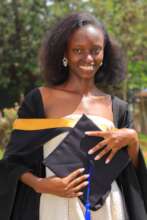 Tessa, graduation pic, JKUAT
