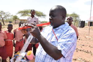 HAO engaging Pokot children in music and art