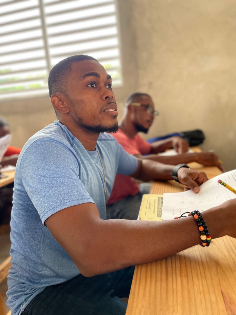 Support adult education in Haiti