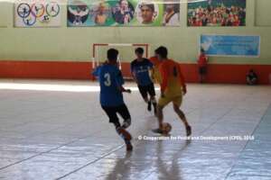 Futsal final - Zabihullah S. v Qala-e-Bahdur Khan