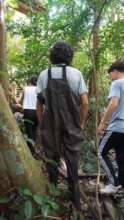 Students conducting Inventory Research