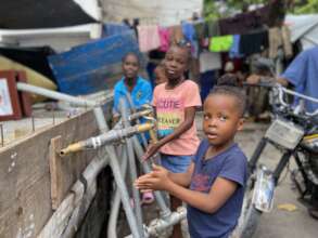 camp site for displaced persons
