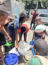 Water at Sites for Internally Displaced Persons