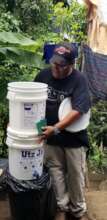 Ruben Demonstrates Water Filter