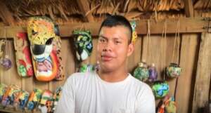 Adrian, part of the Maleku Tea Team