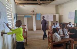 Elementary Class at Kolahun Model School