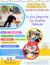Info talleres de verano