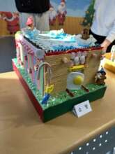 First place - gingerbread house competition