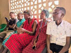 Traditional leaders of Mang'ola in meeting with