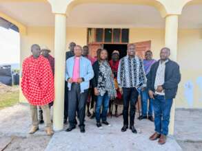 Local and religious leaders of Kambiyasimba villag