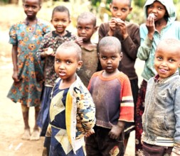 Beneficiary children from Kambiyasimba village 2