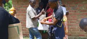fetching rabbits (= Kalulu) as part of the program