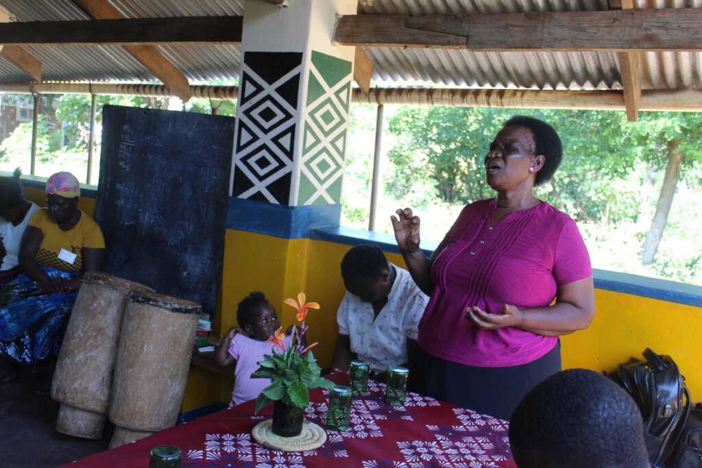 a member of Tiko board, gives the pray