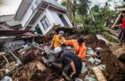Emergency support for earthquake damage on Java