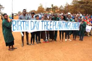 INUGURATION OF BIRTHDAY TREE PLANTING CAMPAIGN