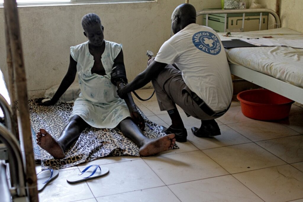 Healthcare for mothers and children in South Sudan