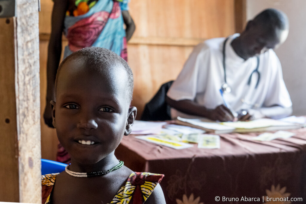 Healthcare for mothers and children in South Sudan