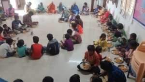 Mid-day meal for the Children