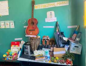 Learning Table set up