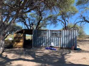 The current storage container