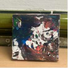 Tumultuous Times (7cm x 7cm)