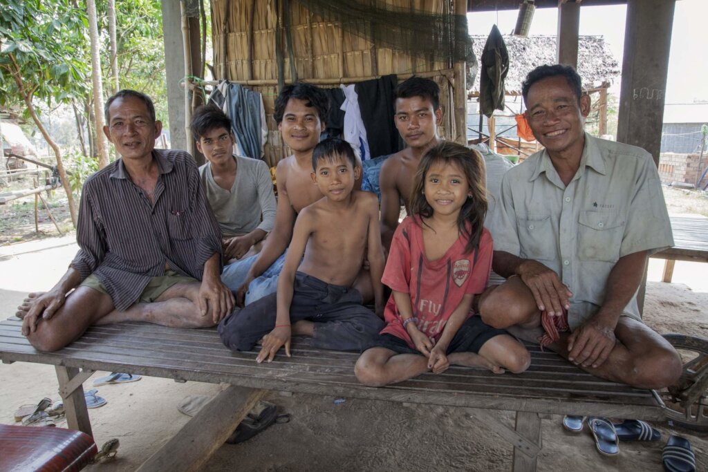 Chun Ry and family - helped by our HeroRATs