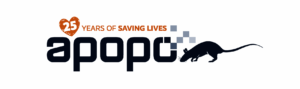 APOPO 25th Anniversary Logo