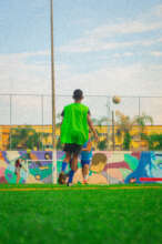 Student in sport class