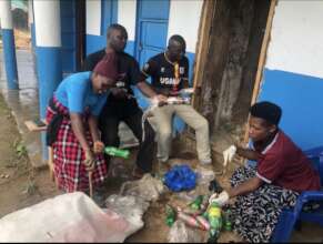 Staff Members Make Ecobricks